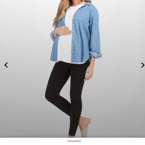 Spanx Maternity Ankle Jean-ish Leggings